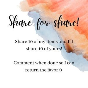 🧡Share for share!